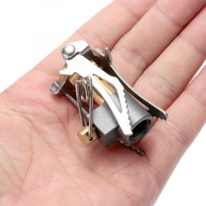 Outdoor Portable Folding Mini Camping Oven Gas Stove Survival Furnace Stove 45g 3000W Pocket Picnic Cooking Gas Burner Cooker