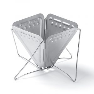Portable Outdoor Camping Coffee Filter Rack Stainless Steel Folding Funnel With Support Filter Cup Coffee Drip Rack