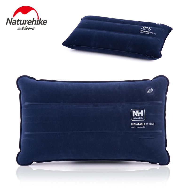 Ultralight Inflatable Camping Pillow – Portable Non‑Slip Suede Travel Cushion by Naturehike - Image 3