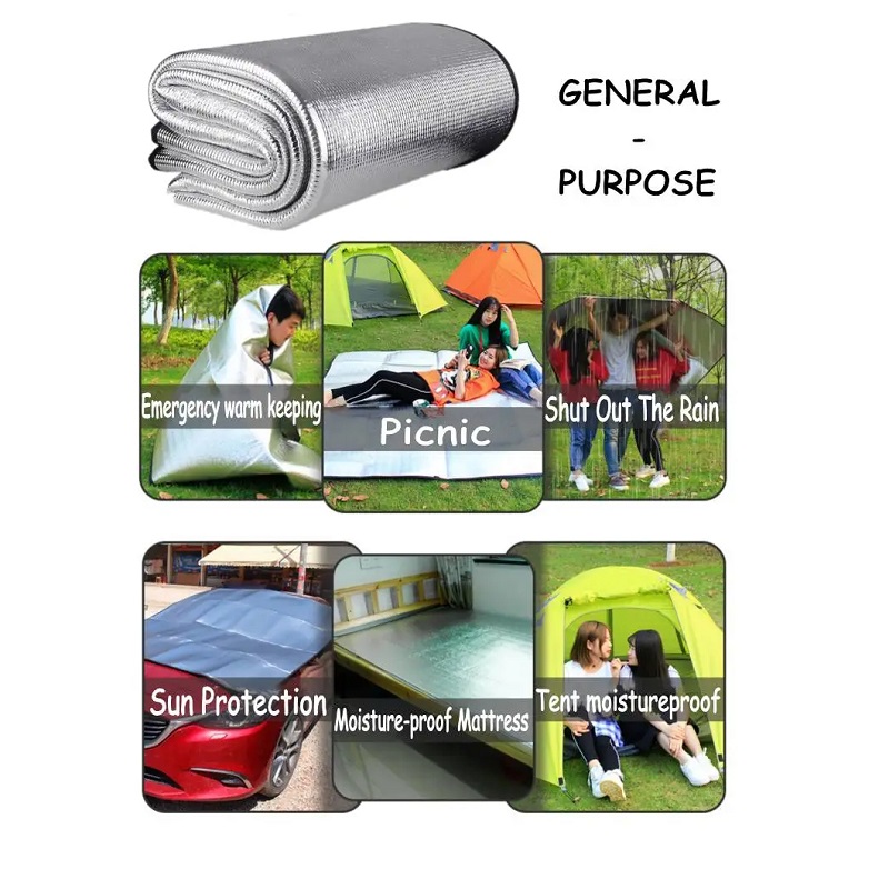 Thick Waterproof Picnic & Camping Mat – Aluminum‑Film Moisture‑Proof Outdoor Beach Blanket - Image 2