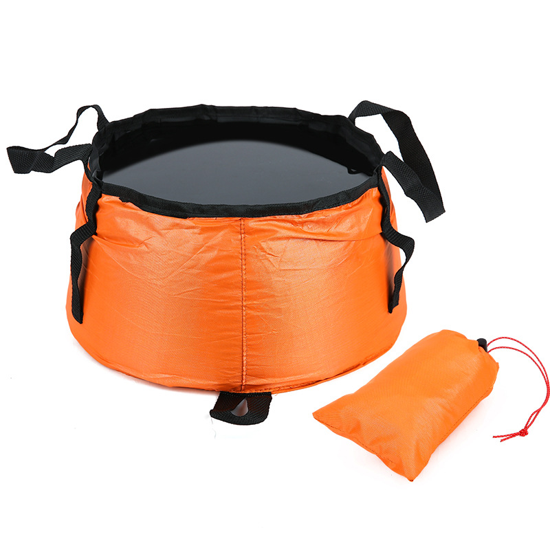 Outdoor Folding Bucket, Portable Water Tank, Large Capacity Water Storage Bag, Mountain Camping, Travel, Washbasin - Image 4