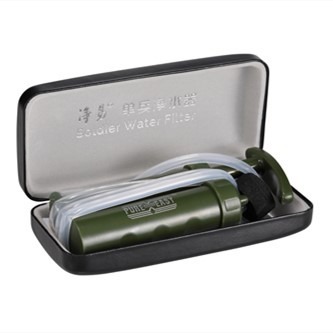 Outdoor water purifier, wilderness survival emergency rescue water filter, camping portable pump filter - Image 5